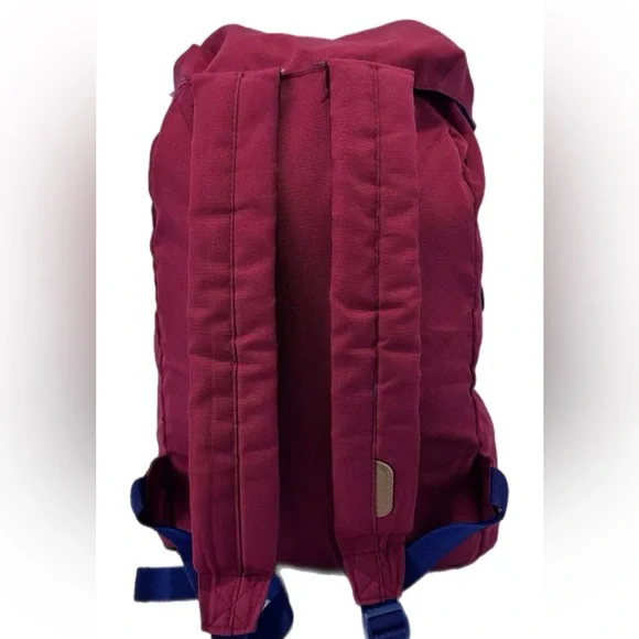 LEVI’S Strauss Red Canvas Backpack 🎒 - Picture 3 of 6